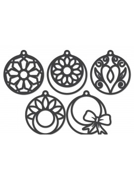 Σετ των 3 Intra απο ξύλο plywood 3mm-4mm πάχος - Σκουλαρίκι Laser Cut  Δίασταση 3x3 cm INTRAFABR-114202291
