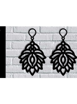 Σετ των 3 Intra απο ξύλο plywood 3mm-4mm πάχος - Σκουλαρίκια Μεταλλικά Αρχεία Τέχνης Τοίχου με Λέιζερ Δίασταση 3x3 cm INTRAFABR-116683102