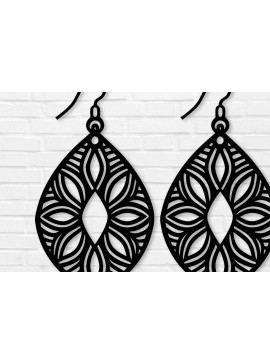 Σετ των 3 Intra απο ξύλο plywood 3mm-4mm πάχος - Σκουλαρίκια Μεταλλικά Αρχεία Τέχνης Τοίχου με Λέιζερ Δίασταση 3x3 cm INTRAFABR-109721417