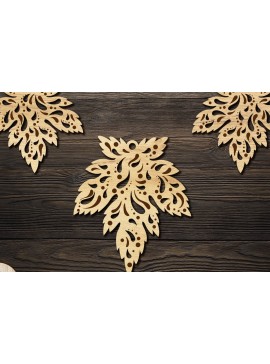 Σετ των 3 Intra απο ξύλο plywood 3mm-4mm πάχος - ΣΚΟΥΛΑΡΙΚΙΑ Κοπή Πρότυπο Ξύλινα Αξεσουάρ Δίασταση 2x2 cm INTRAFABR-38585395