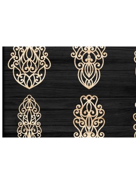 Σετ των 3 Intra απο ξύλο plywood 3mm-4mm πάχος - Σκουλαρίκια Κοσμήματα Laser Cut  Bundle 50 Δίασταση 3x3 cm INTRAFABR-78344611