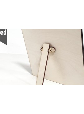 Σετ των 2 Intra απο ξύλο plywood 3mm-4mm πάχος - Πλάτες καβαλέτο, πόδια για κορνίζα Δίασταση 20x25 cm INTRAFABR-84198543