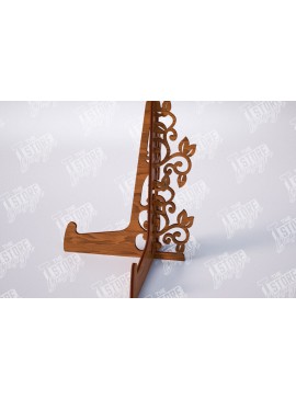 Σετ των 2 Intra απο ξύλο plywood 3mm-4mm πάχος - Στάση καβαλέτο | Πλάκα Τέχνης | Εμφάνιση φωτογραφιών Δίασταση 20x20 cm INTRAFABR-114079073