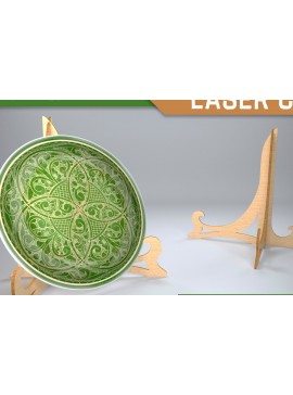 Intra απο ξύλο plywood 3mm-4mm πάχος - Easel Stands Laser Cut. Σχεδιασμός  Δίασταση 30x20 cm INTRAFABR-82462233