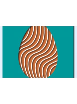 Σετ των 2 Intra απο ξύλο plywood 3mm-4mm πάχος - Πάσχα Δίασταση 15x15 cm INTRAFABR-24447237