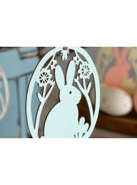 Σετ των 3 Intra απο ξύλο plywood 3mm-4mm πάχος - Πασχαλινό καλάθι Ετικέτα Laser Cut  Δίασταση 4x4 cm INTRAFABR-91258229