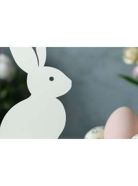 Σετ των 3 Intra απο ξύλο plywood 3mm-4mm πάχος - Πασχαλινό λαγουδάκι Paper Cut  Cut  Δίασταση 4x4 cm INTRAFABR-115485638