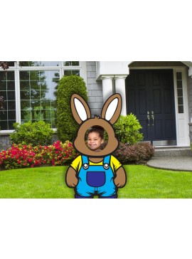 Σετ των 3 Intra απο ξύλο plywood 3mm-4mm πάχος - Easter Bunny Photo Prop Δίασταση 4x4 cm INTRAFABR-117755676