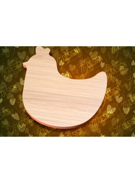 Σετ των 3 Intra απο ξύλο plywood 3mm-4mm πάχος - Πασχαλινές σανίδες κοπής | Κόψιμο με λέιζερ λαγουδάκι Δίασταση 15x15 cm INTRAFABR-91655210