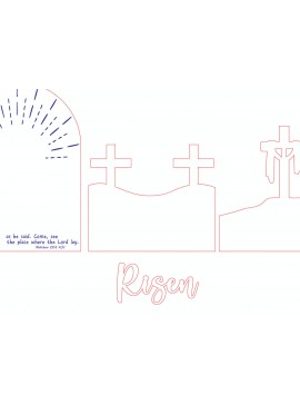 Σετ των 2 Intra απο ξύλο plywood 3mm-4mm πάχος - Αρχεία Glowforge  για την Ημέρα του Πάσχα Δίασταση 20x20 cm INTRAFABR-116536975