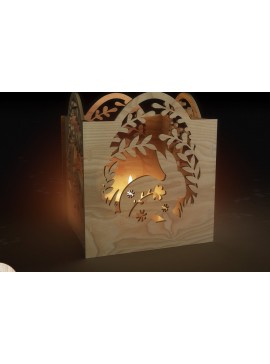 Σετ των 3 Intra απο ξύλο plywood 3mm-4mm πάχος - Πασχαλινή Διακοσμητική Λαμπροθήκη Δίασταση 4x3 cm INTRAFABR-115597704