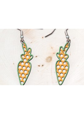 Σετ των 3 Intra απο ξύλο plywood 3mm-4mm πάχος - Πασχαλινά σκουλαρίκια με λέιζερ. Δίασταση 3x3 cm INTRAFABR-115339816