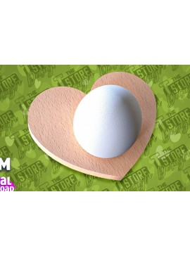 Σετ των 2 Intra απο ξύλο plywood 3mm-4mm πάχος - Πασχαλινή Αυγοθήκη |  CNC Δίασταση 15x15 cm INTRAFABR-91668751