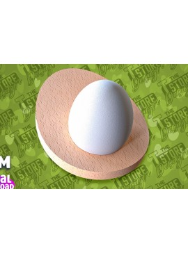 Σετ των 2 Intra απο ξύλο plywood 3mm-4mm πάχος - Πασχαλινή Αυγοθήκη |  CNC Δίασταση 15x15 cm INTRAFABR-91668699