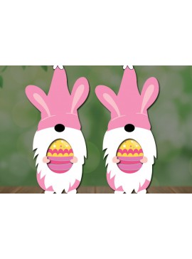 Σετ των 2 Intra απο ξύλο plywood 3mm-4mm πάχος - Πασχαλινή Αυγοθήκη  Δίασταση 30x20 cm INTRAFABR-25442150