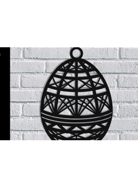 Intra απο ξύλο plywood 3mm-4mm πάχος - Τέχνη τοίχου με λέιζερ πασχαλινό αυγό Δίασταση 40x50 cm INTRAFABR-116486210