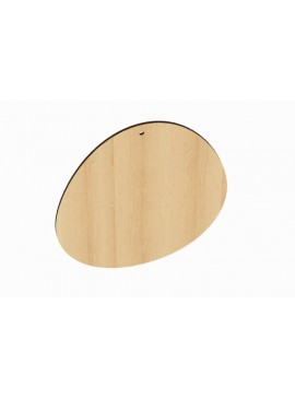 Σετ των 2 Intra απο ξύλο plywood 3mm-4mm πάχος - Αρχεία  κοπής με λέιζερ Πασχαλινό αυγό Δίασταση 23x29 cm INTRAFABR-117680815