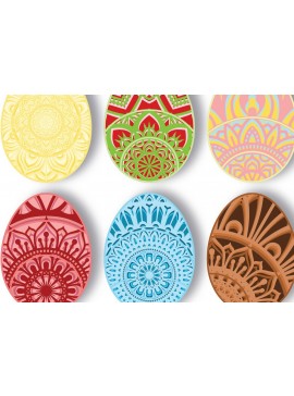 Σετ των 2 Intra απο ξύλο plywood 3mm-4mm πάχος - Πασχαλινά αυγά Δίασταση 30x20 cm INTRAFABR-23427026