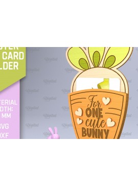 Σετ των 2 Intra απο ξύλο plywood 3mm-4mm πάχος - Θήκη Πασχαλινής Δωροθήκης Laser Cut Δίασταση 15x15 cm INTRAFABR-90350160