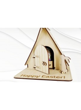 Intra απο ξύλο plywood 3mm-4mm πάχος - Πασχαλινή αυγοθήκη Δίασταση 163x157 cm INTRAFABR-30428662