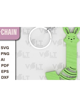 Σετ των 3 Intra απο ξύλο plywood 3mm-4mm πάχος - Πασχαλινό  Κοπής με Λέιζερ Πασχαλινό Μπρελόκ  Δίασταση 4x4 cm INTRAFABR-91453642