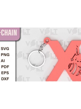 Σετ των 3 Intra απο ξύλο plywood 3mm-4mm πάχος - Πασχαλινό  Κοπής με Λέιζερ Πασχαλινό Μπρελόκ  Δίασταση 4x4 cm INTRAFABR-91469357