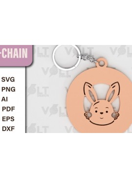 Σετ των 3 Intra απο ξύλο plywood 3mm-4mm πάχος - Πασχαλινό  Κοπής με Λέιζερ Πασχαλινό Μπρελόκ  Δίασταση 4x4 cm INTRAFABR-91453498