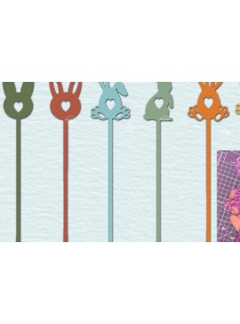 Σετ των 3 Intra απο ξύλο plywood 3mm-4mm πάχος - Πασχαλινά Αρχεία Αποκοπής με Λέιζερ| Πασχαλινό  Δίασταση 2x6 cm INTRAFABR-60359516