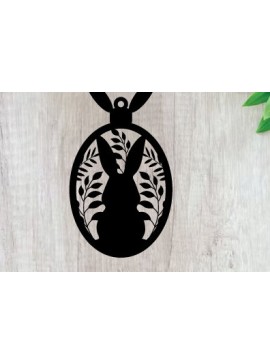 Intra απο ξύλο plywood 3mm-4mm πάχος - Πασχαλινή Μεταλλική Τέχνη Τοίχου  Κοπής με Λέιζερ Δίασταση 40x50 cm INTRAFABR-91918216