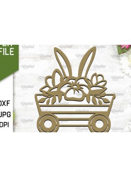 Σετ των 2 Intra απο ξύλο plywood 3mm-4mm πάχος - Πασχαλινό χαρτί κοπής. Πασχαλινή διακόσμηση με λέιζερ Δίασταση 15x15 cm INTRAFABR-89435572