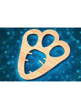 Σετ των 2 Intra απο ξύλο plywood 3mm-4mm πάχος - Πασχαλινό στένσιλ | Πασχαλινό σχέδιο Δίασταση 15x15 cm INTRAFABR-92127106