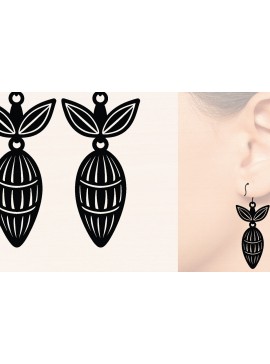 Intra απο ξύλο plywood 3mm-4mm πάχος - Πασχαλινά Ξύλινα Σκουλαρίκια Laser Cut  Δίασταση 3000x3000 cm INTRAFABR-116429330