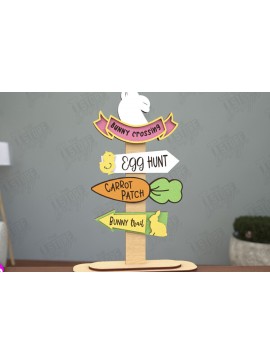 Σετ των 2 Intra απο ξύλο plywood 3mm-4mm πάχος - Πασχαλινή Ξύλινη Πινακίδα | Πασχαλινό περίπτερο | CNC Δίασταση 15x15 cm INTRAFABR-116147074