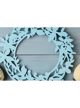 Σετ των 3 Intra απο ξύλο plywood 3mm-4mm πάχος - Πασχαλινά στεφάνια με Laser Cut  Cut File Δίασταση 4x4 cm INTRAFABR-117611725