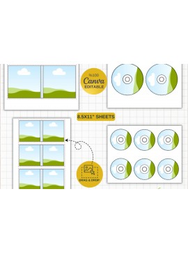 Σετ των 3 Intra απο ξύλο plywood 3mm-4mm πάχος - Επεξεργάσιμη θήκη CD  286 Δίασταση 5x11 cm INTRAFABR-118756704