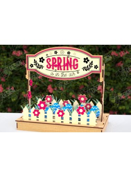 Σετ των 2 Intra απο ξύλο plywood 3mm-4mm πάχος - Στάση αυγών για το πασχαλινό πακέτο | Αυγοθήκη Δίασταση 15x15 cm INTRAFABR-118280445