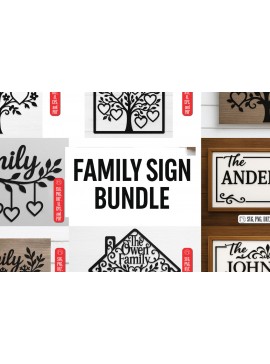 Σετ των 2 Intra απο ξύλο plywood 3mm-4mm πάχος - Κομψό Πακέτο οικογενειακού ονόματος  Δίασταση 20x25 cm INTRAFABR-122434621