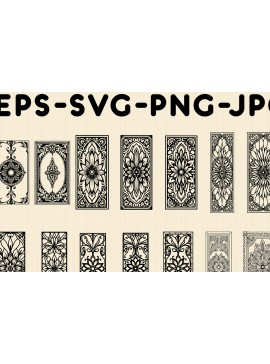 Σετ των 2 Intra απο ξύλο plywood 3mm-4mm πάχος - Κομψό Διακοσμητικό Πλαίσιο  Πακέτο Δίασταση 20x25 cm INTRAFABR-123773104