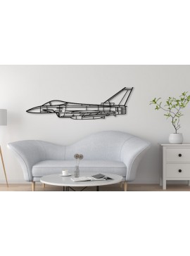 Σετ των 3 Intra απο ξύλο plywood 3mm-4mm πάχος - Αεροπλάνο Eurofighter Typhoon Cut Laser Δίασταση 20x20 cm INTRAFABR-112500132
