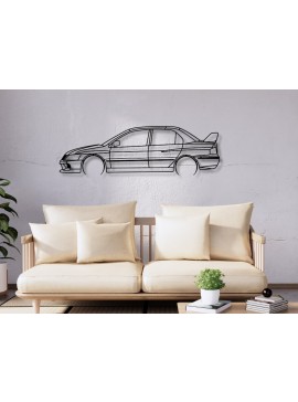 Σετ των 2 Intra απο ξύλο plywood 3mm-4mm πάχος - Evolution Laser Cut Car Silhouette  Δίασταση 20x20 cm INTRAFABR-114285532