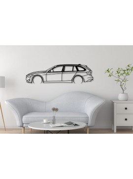 Σετ των 2 Intra απο ξύλο plywood 3mm-4mm πάχος - F31 Laser Cut Car Silhouette Dxf  Δίασταση 20x20 cm INTRAFABR-112690630
