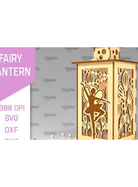 Intra απο ξύλο plywood 3mm-4mm πάχος - Fairy LaserCut. Fairy Design  Δίασταση 30x20 cm INTRAFABR-100295800