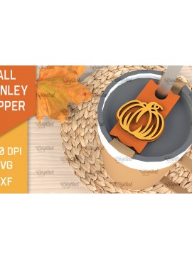 Σετ των 2 Intra απο ξύλο plywood 3mm-4mm πάχος - Fall Stanley Topper Laser Cut Design Δίασταση 30x20 cm INTRAFABR-103942663