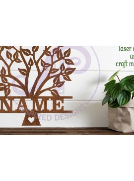 Σετ των 2 Intra απο ξύλο plywood 3mm-4mm πάχος -  κοπής με λέιζερ   name name Δίασταση 30x20 cm INTRAFABR-104140557