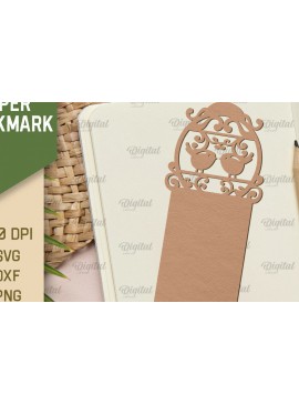 Σετ των 2 Intra απο ξύλο plywood 3mm-4mm πάχος - Χαρτί φαντασίας σελιδοδείκτης Χαρτί κοπής Δίασταση 5x20 cm INTRAFABR-91351205