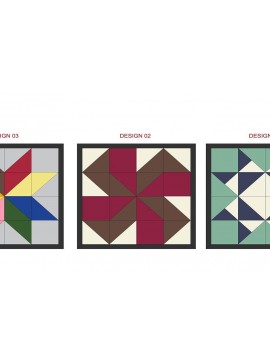 Σετ των 2 Intra απο ξύλο plywood 3mm-4mm πάχος - Αρχεία μοτίβων κοπής με λέιζερ παπλωμάτων Farm Barn Δίασταση 30x20 cm INTRAFABR-41861739