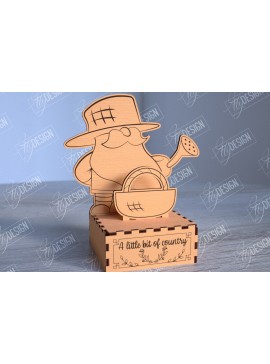 Intra απο ξύλο plywood 3mm-4mm πάχος - Διακόσμηση αγροικίας | Περίπτερο αγροικίας | CNC Δίασταση 30x20 cm INTRAFABR-102959973