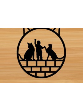 Intra απο ξύλο plywood 3mm-4mm πάχος - Σχεδιασμός τέχνης μεταλλικών τοίχων για την ημέρα του πατέρα Δίασταση 40x50 cm INTRAFABR-72476860