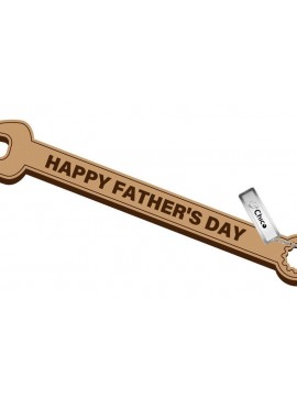 Σετ των 3 Intra απο ξύλο plywood 3mm-4mm πάχος - Father Day Laser Cut Μπρελόκ - Μπρελόκ Δίασταση 4x4 cm INTRAFABR-34241822