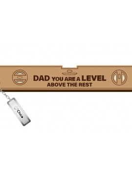 Σετ των 3 Intra απο ξύλο plywood 3mm-4mm πάχος - Father Day Laser Cut Μπρελόκ - Μπρελόκ Δίασταση 4x4 cm INTRAFABR-34241834